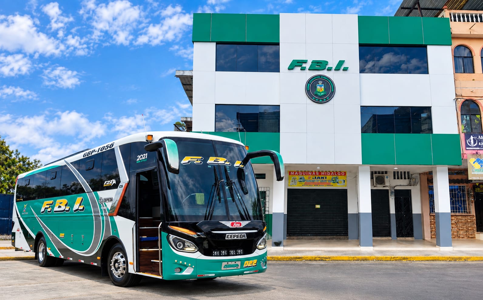 Sede y autobús de Flota Babahoyo Interprovincial